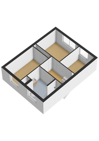 Floorplan - Oude Bocht 29, 3752 DE Bunschoten-Spakenburg